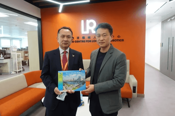 廣州南沙開發區黨工委副書記謝偉及代表團參觀HKCLR