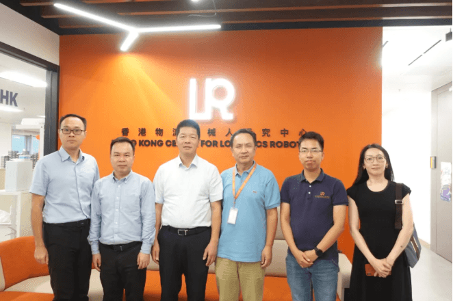 深圳市寶安區委常委、統戰部部長到訪HKCLR，深化深港機器人產業協同發展