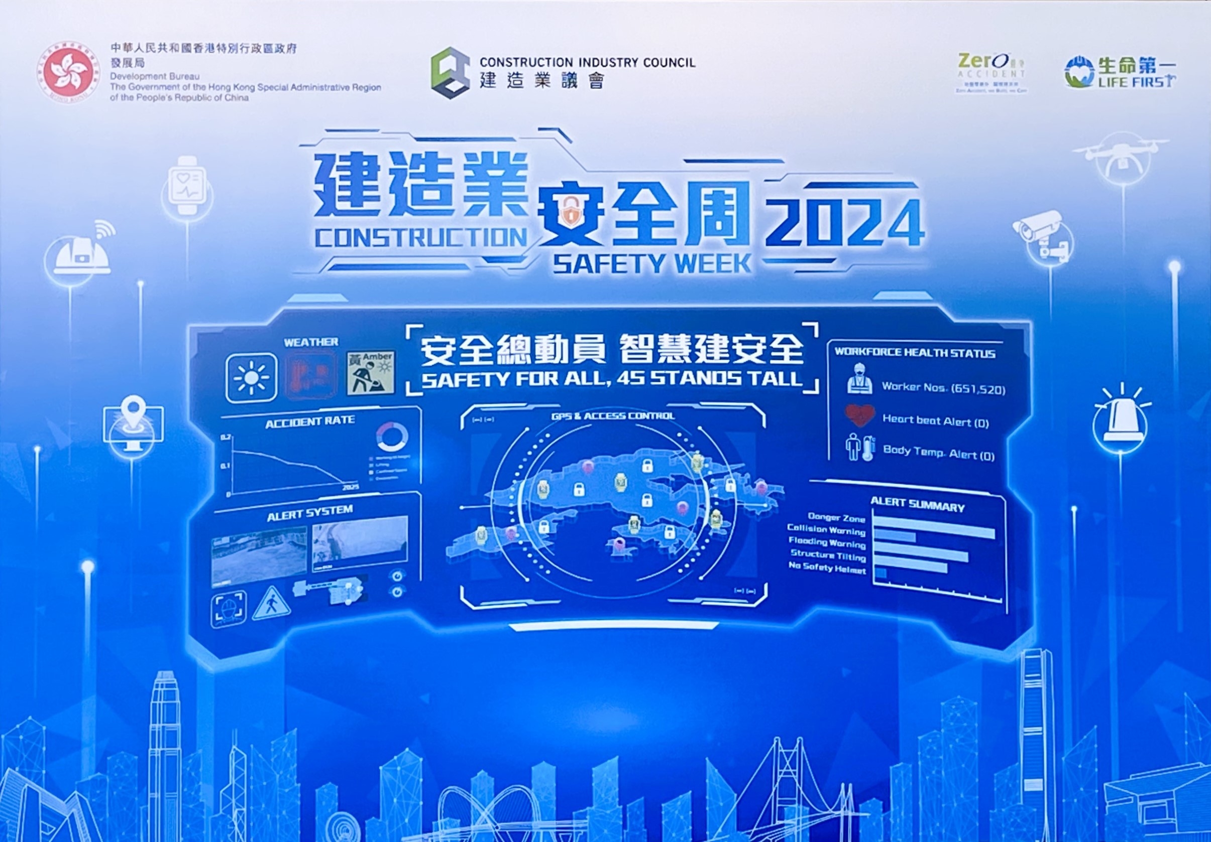 智能護航,HKCLR助力打造安全工地